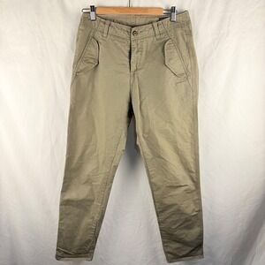 Wings + Horns Khaki Cargo Pants Size 30x29 Reinforced Seat Backside Gorpcore